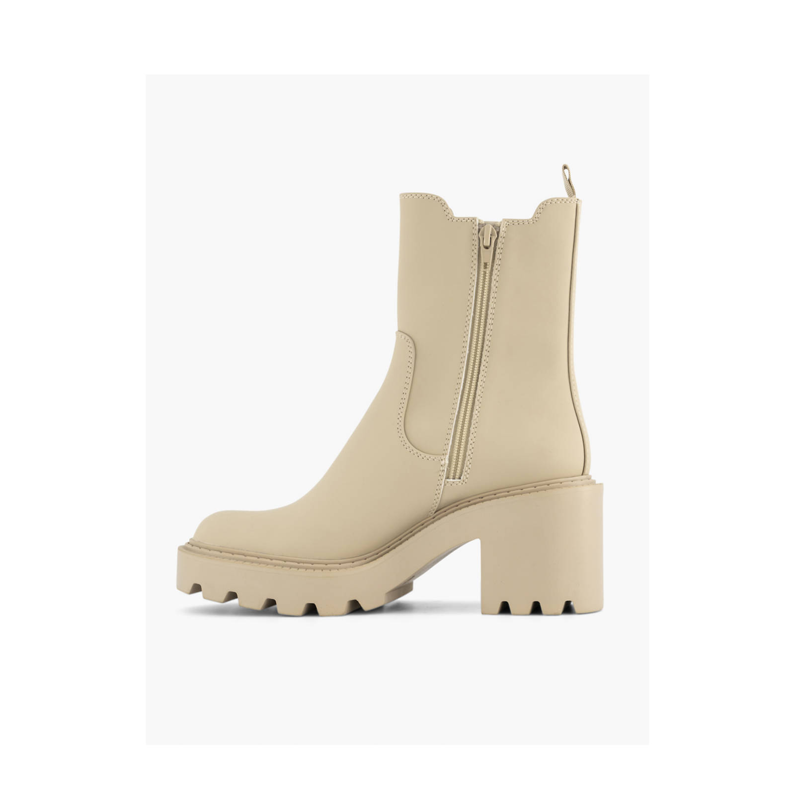 Oxmox chelsea boots beige | wehkamp