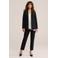 WE Fashion slim fit broek - zwart