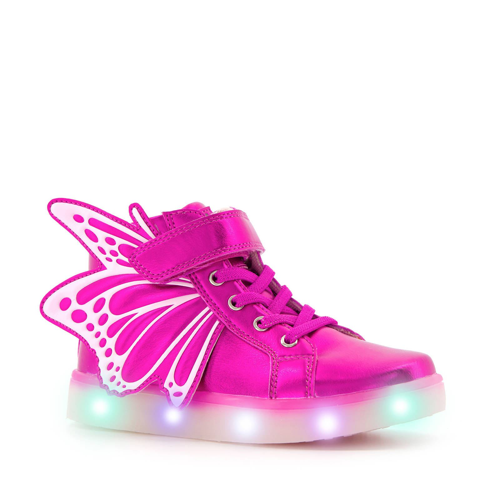 Scapino sneakers met lichtjes roze/metallic | wehkamp