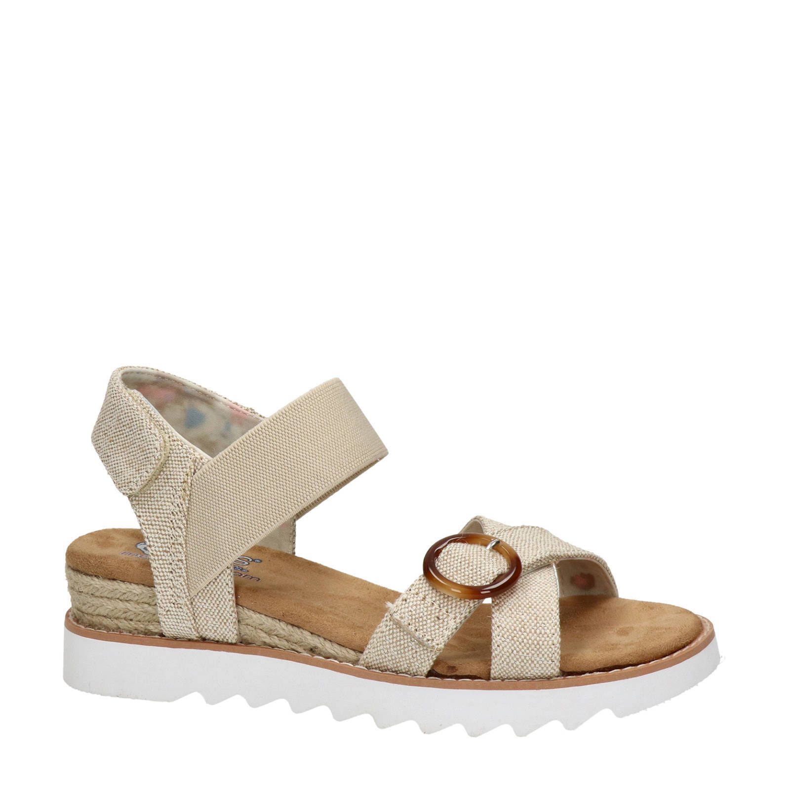 Bobs from Skechers Spring Soiree sandalen beige/naturel | wehkamp