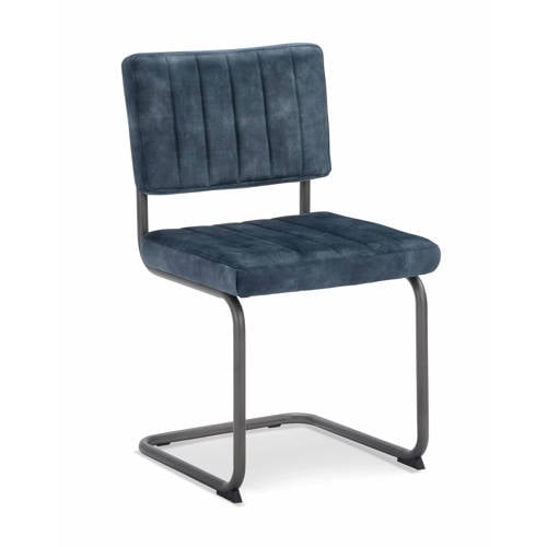 Wehkamp Home eetkamerstoel Kay (set van 2) - Petrol