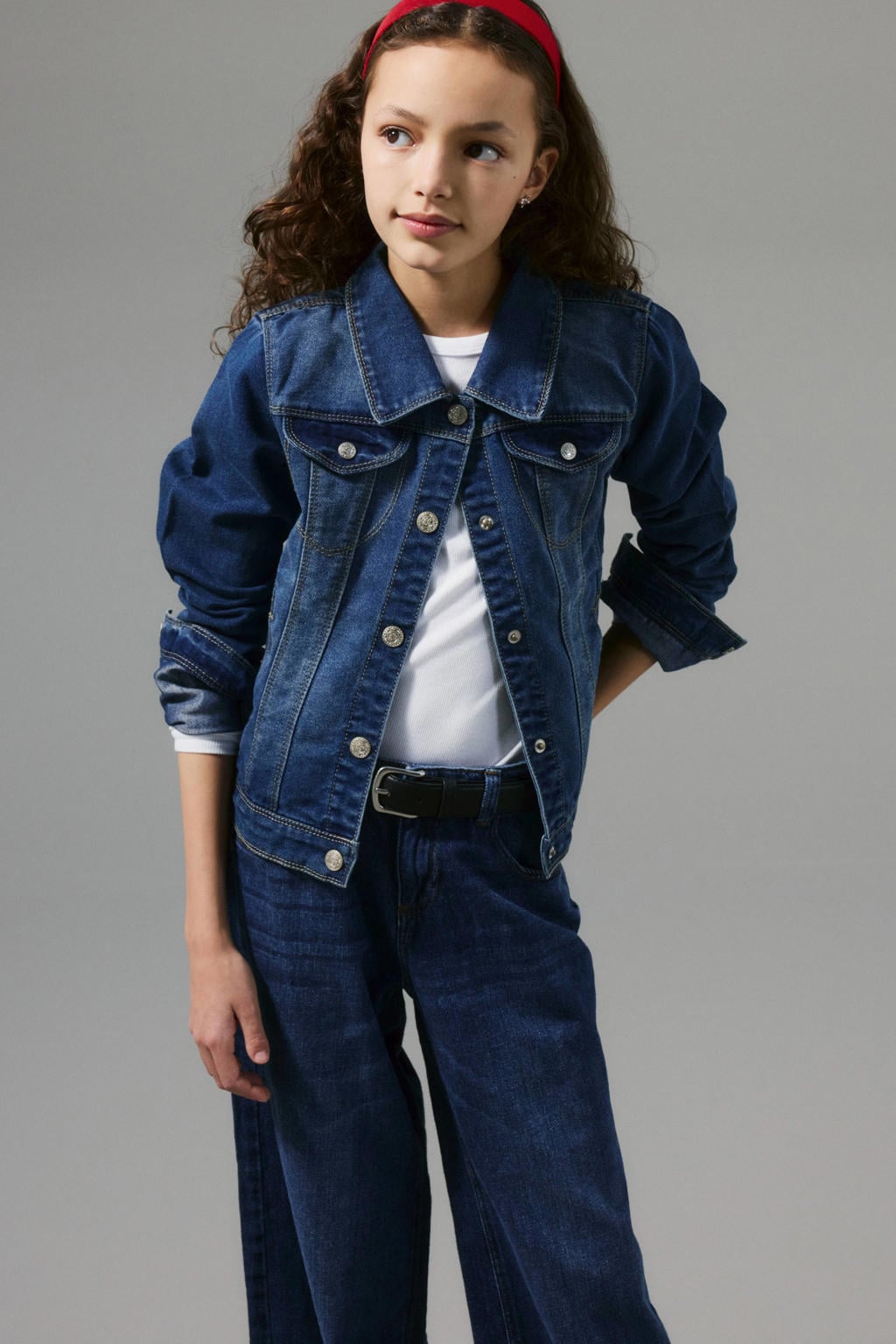 NAME IT spijkerjas medium blue denim