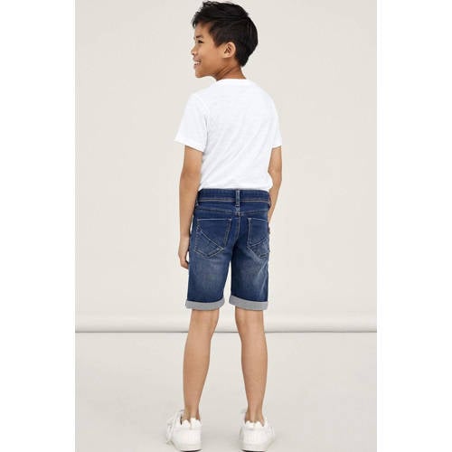 NAME IT slim fit denim short NKMSILAS medium blue denim afbeelding