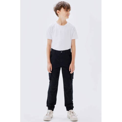 NAME IT KIDS cargobroek NITBAMGO zwart afbeelding