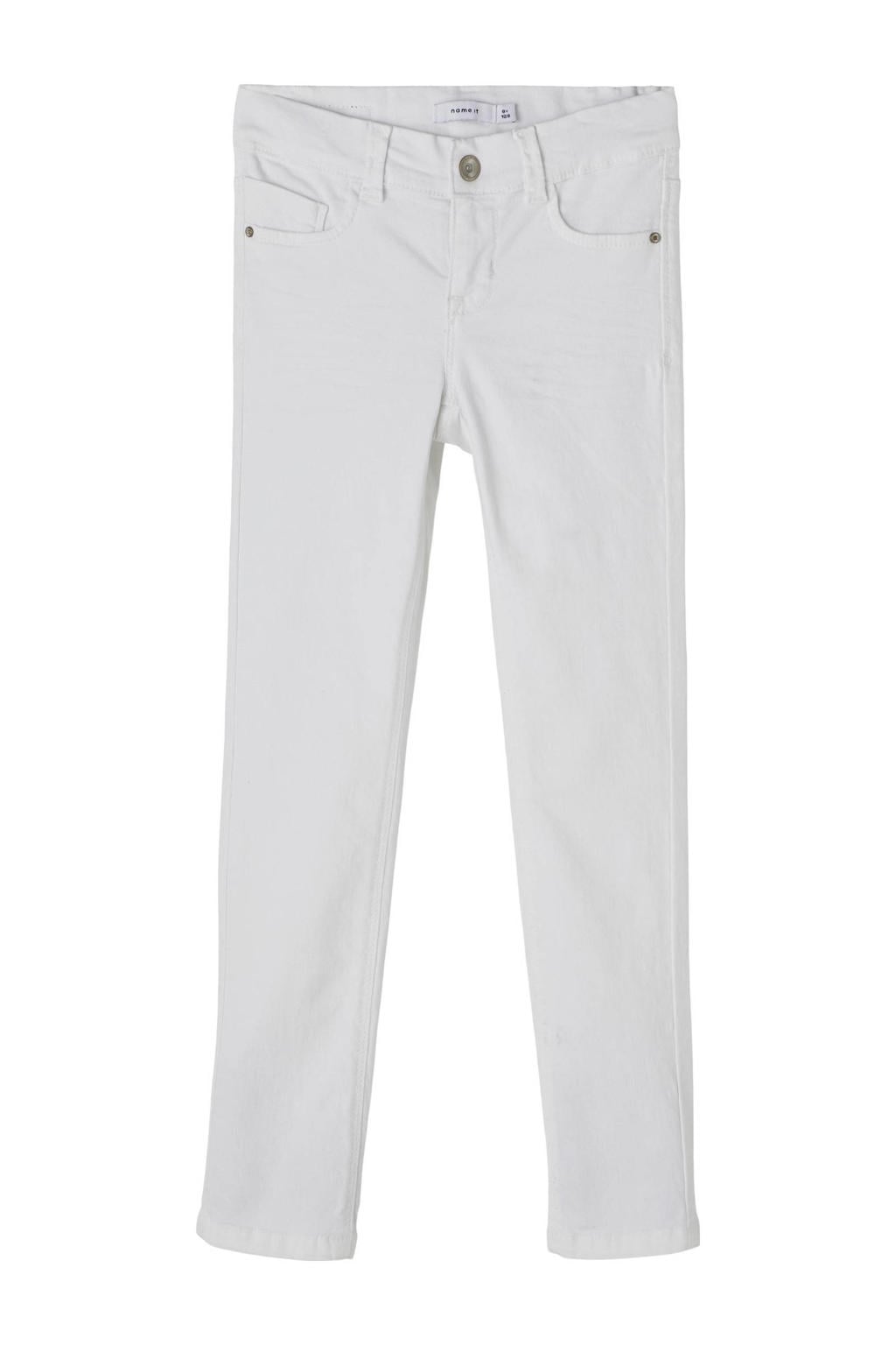 NAME IT KIDS skinny jeans NKFPOLLY bright white