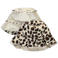 Street called Madison reversible imitatiebont muts bruin/ecru