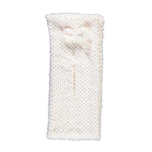 imitatiebont sjaal offwhite