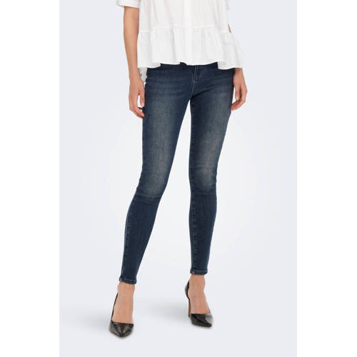 ONLY high waist skinny jeans ONLMILA grijsblauw afbeelding