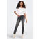 ONLY high waist cropped straight leg jeans ONLEMILY grijs