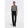 ONLY high waist straight fit pantalon ONLRAFFY-YO van polyester zwart
