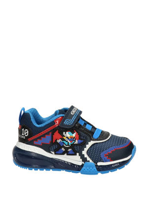 Byonyc  sneakers met lichtjes donkerblauw/multi