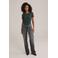 WE Fashion T-shirt katoen donkergroen