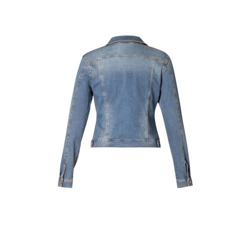 Base Level spijkerjasje Yamil dark denim afbeelding
