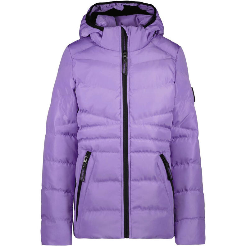 Cars gewatteerde winterjas Teagan paars | wehkamp
