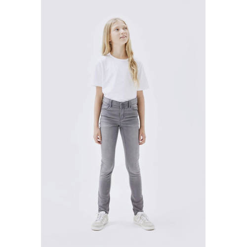 NAME IT skinny jeans NKFPOLLY light grey denim afbeelding