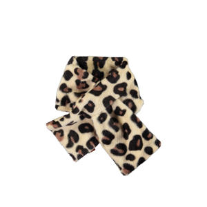 imitatiebont sjaal beige/bruin