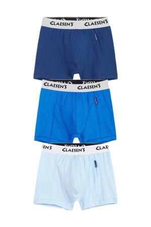   boxershort - set van 3 lichtblauw/blauw/donkerblauw