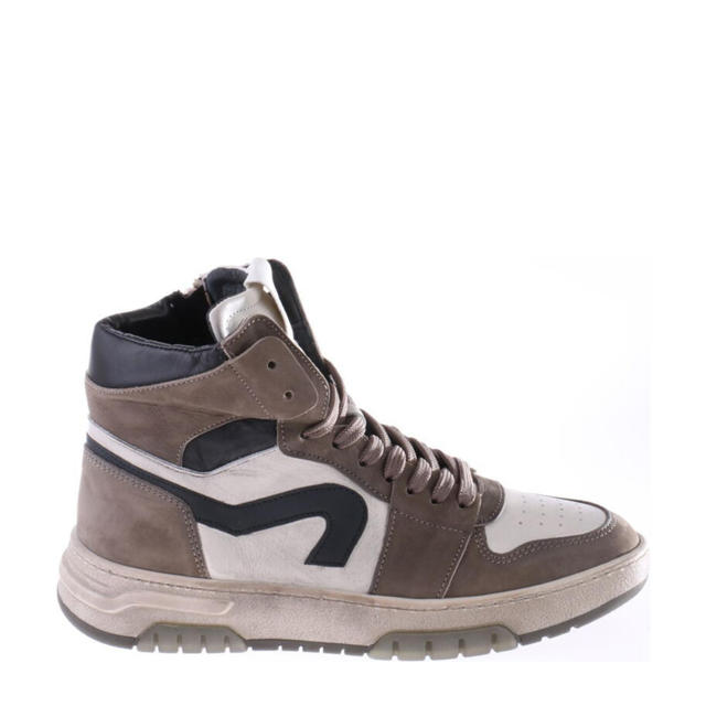 Hip H1246 leren sneakers kaki wehkamp - Main Image