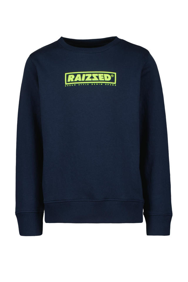 Raizzed sweater met logo donkerblauw wehkamp - Main Image