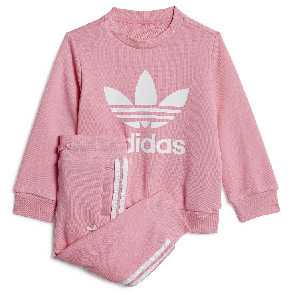 adidas Originals   Adicolor joggingpak roze