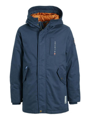  winterjas Kimi donkerblauw