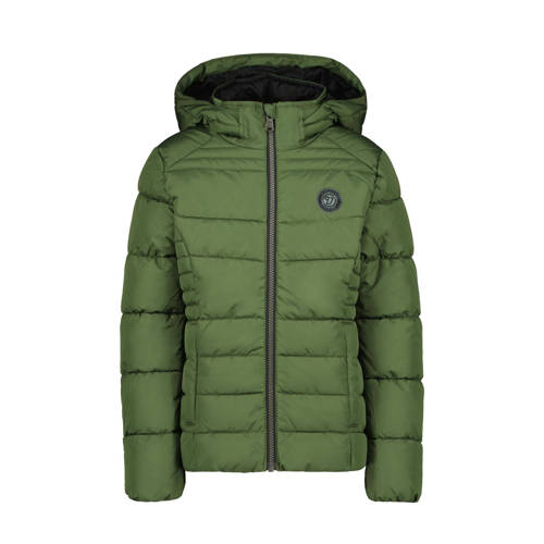 Vingino winter jacket in olive green lining