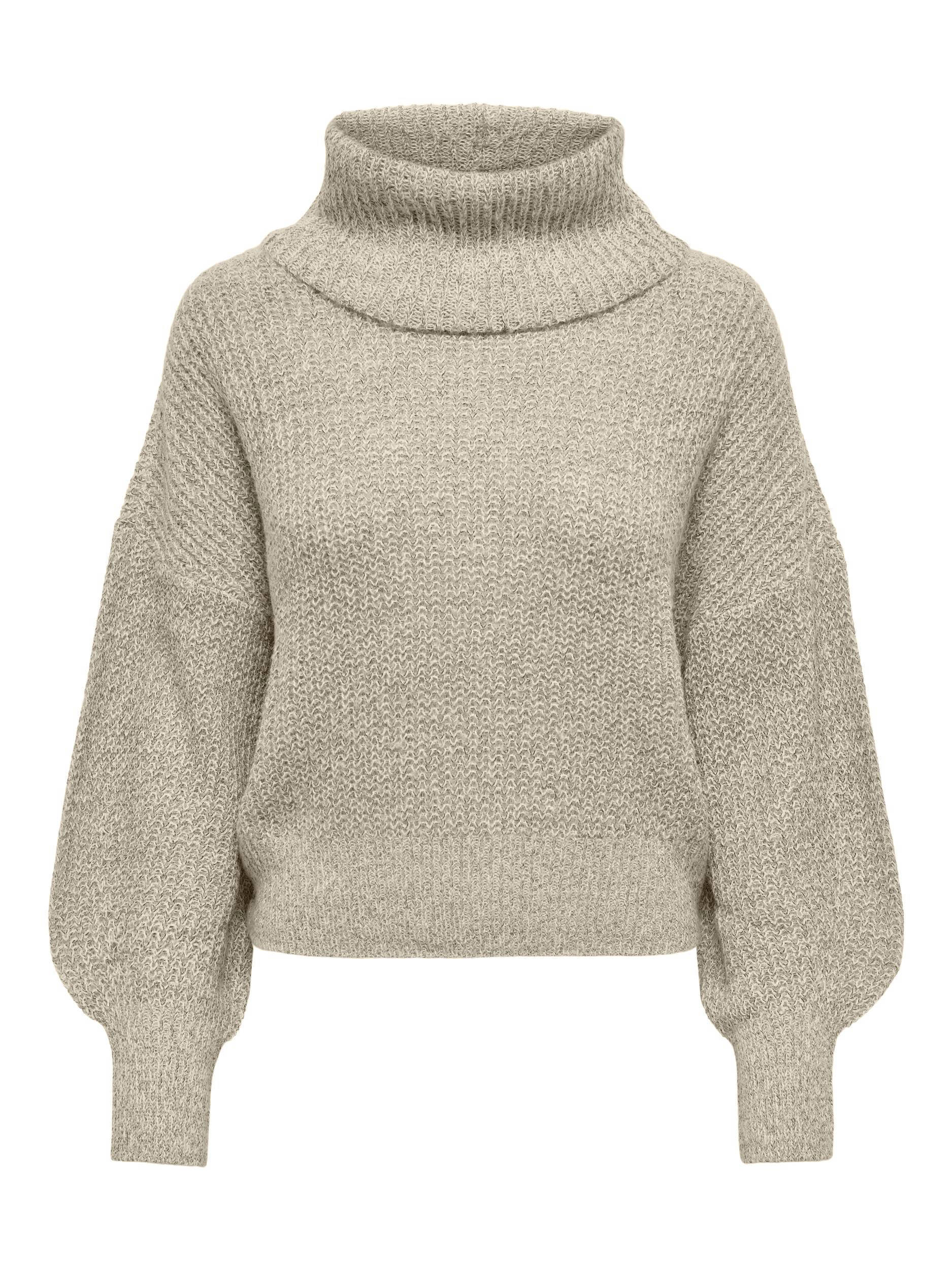 JDY gebreide trui JDYMEGAN beige | wehkamp