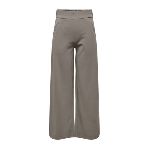 JDY high waist wide leg broek JDYLOUISVILLE taupe afbeelding