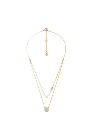 collier MKC1591AN710 Kors Brilliance goudkleurig
