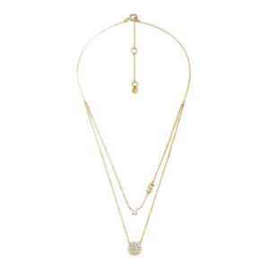 collier MKC1591AN710 Kors Brilliance goudkleurig