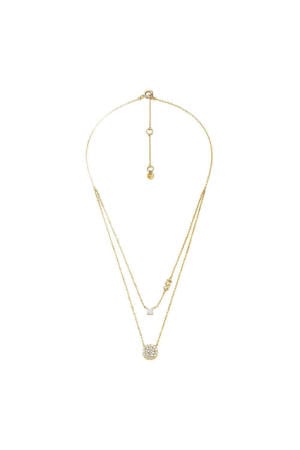 collier MKC1591AN710 Kors Brilliance goudkleurig