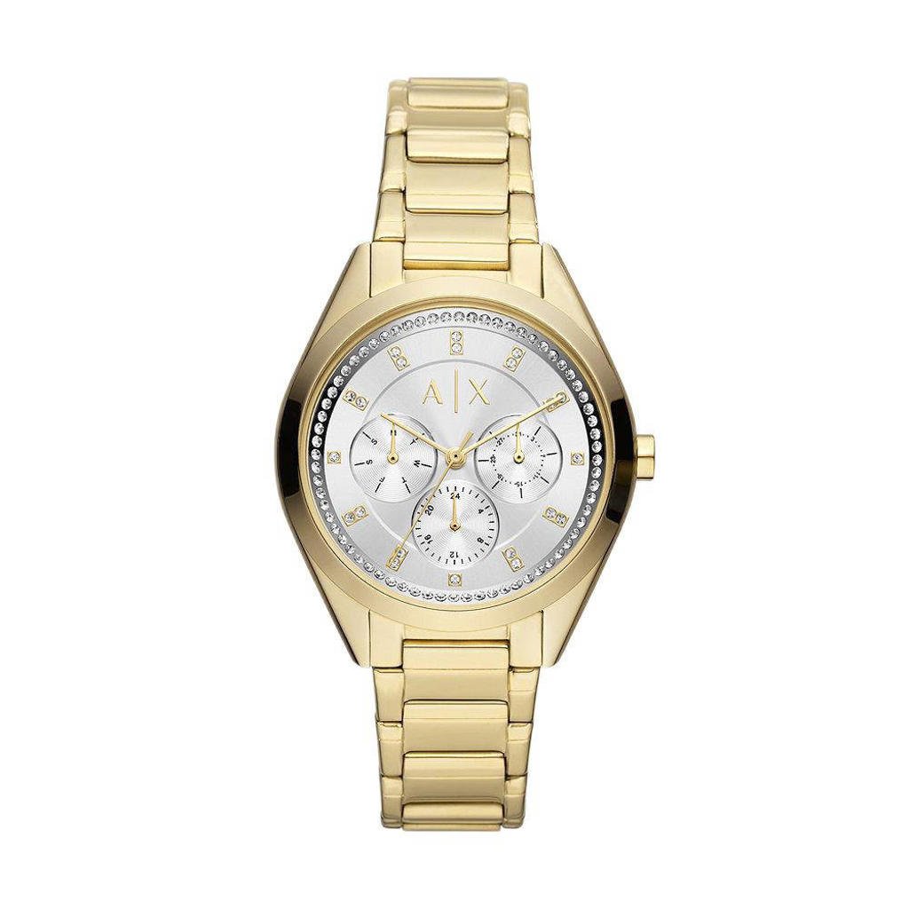 Armani Exchange horloge AX5657 goudkleurig