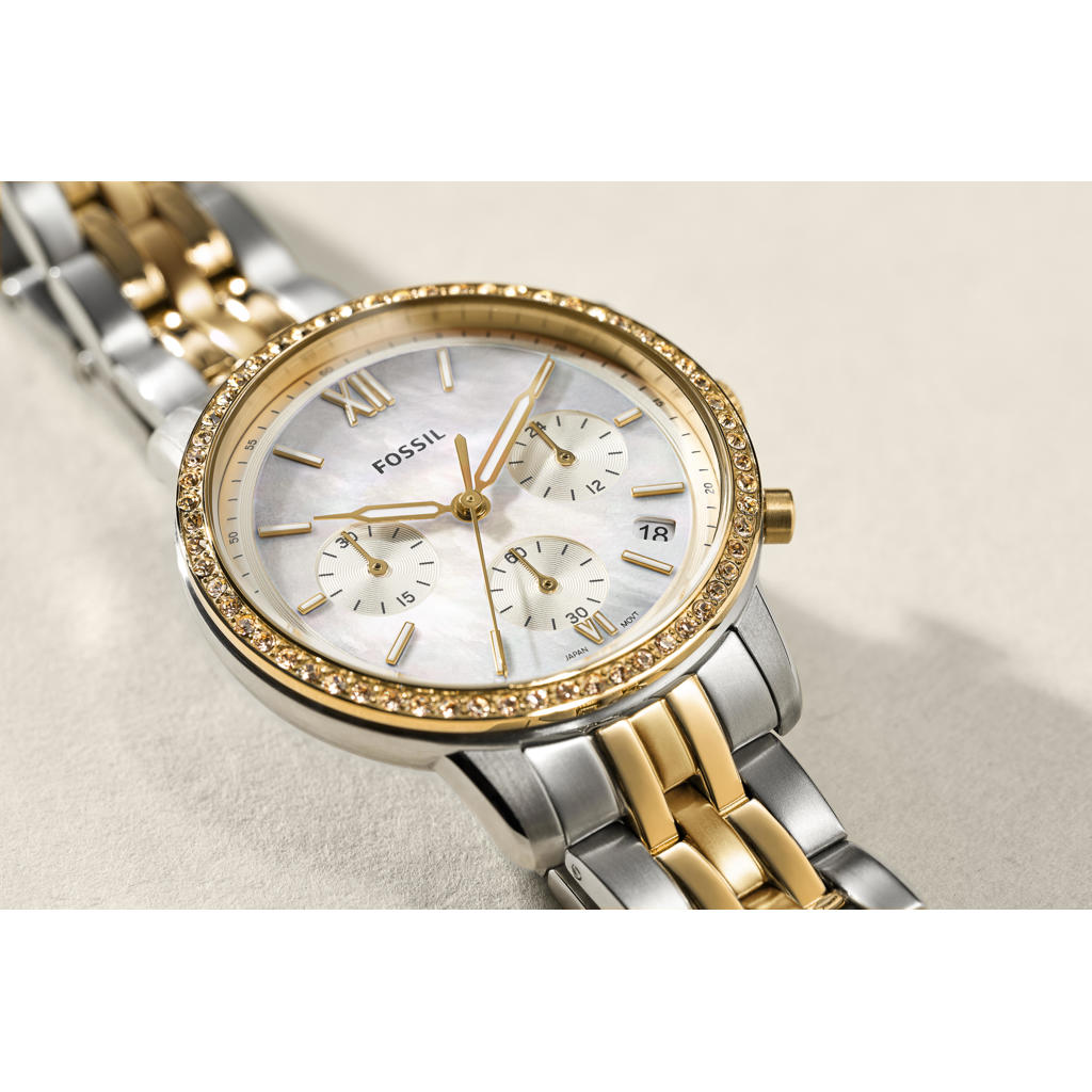 Fossil ring JF04496040 zilverkleurig