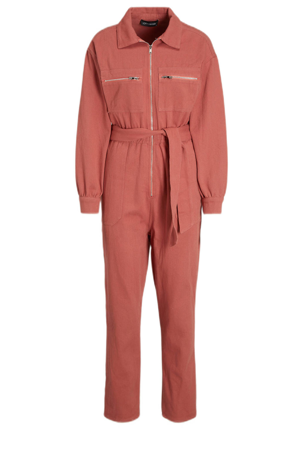 Lofty Manner jumpsuit roze wehkamp