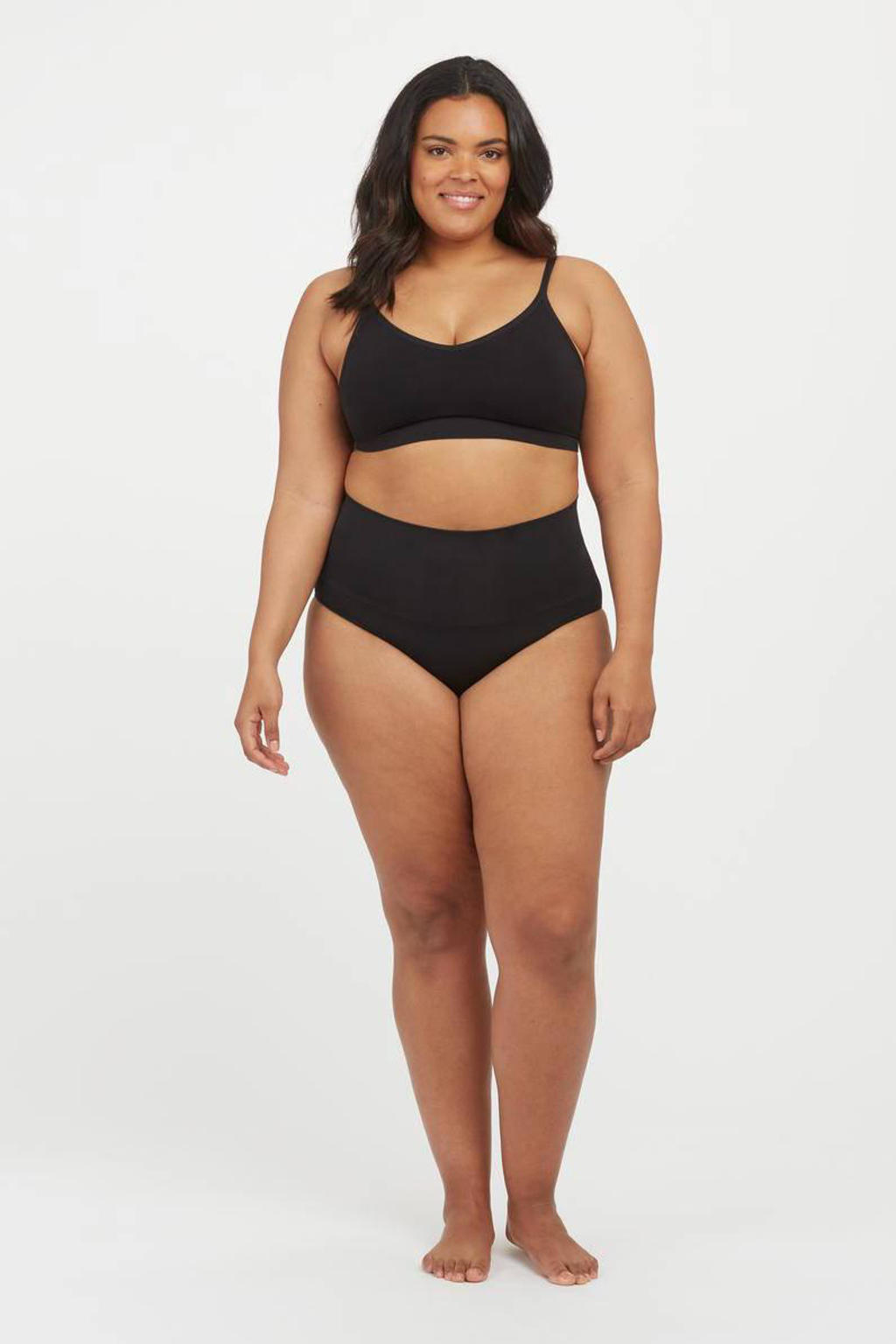 SPANXshape™ ExtraOrdinary seamless medium corrigerende slip zwart