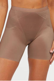 thumbnail: SPANXshape™ Invisible medium corigerende Girlshort donkerbeige