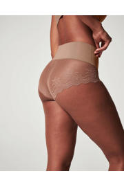 thumbnail: SPANXsupersmooth™ Undie-tectable licht corrigerende Lace Hi-Hipster donkerbeige