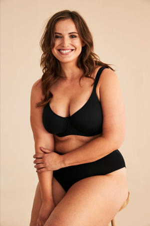 voorgevormde beugelbh Smooth Comfort zwart