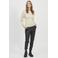 OBJECT coated loose fit broek OBJBELLE zwart