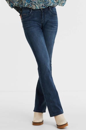 high waist bootcut jeans Roxy dark denim