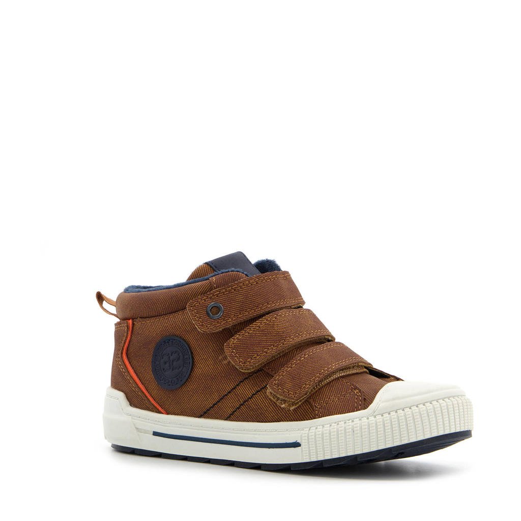 Scapino Blue Box   sneakers cognac