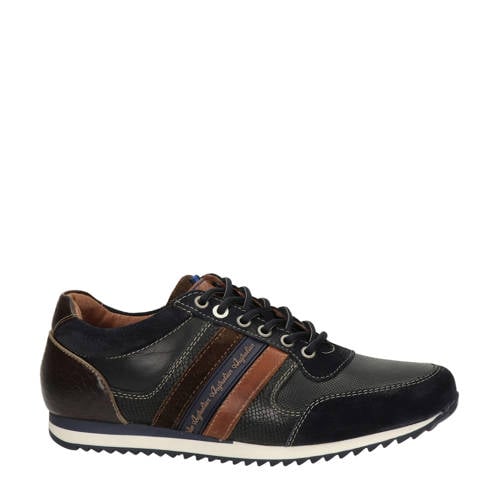 Australian Camaro leren sneakers donkerblauw afbeelding