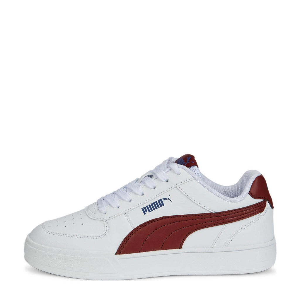 Puma Caven  sneakers wit/donkerrood