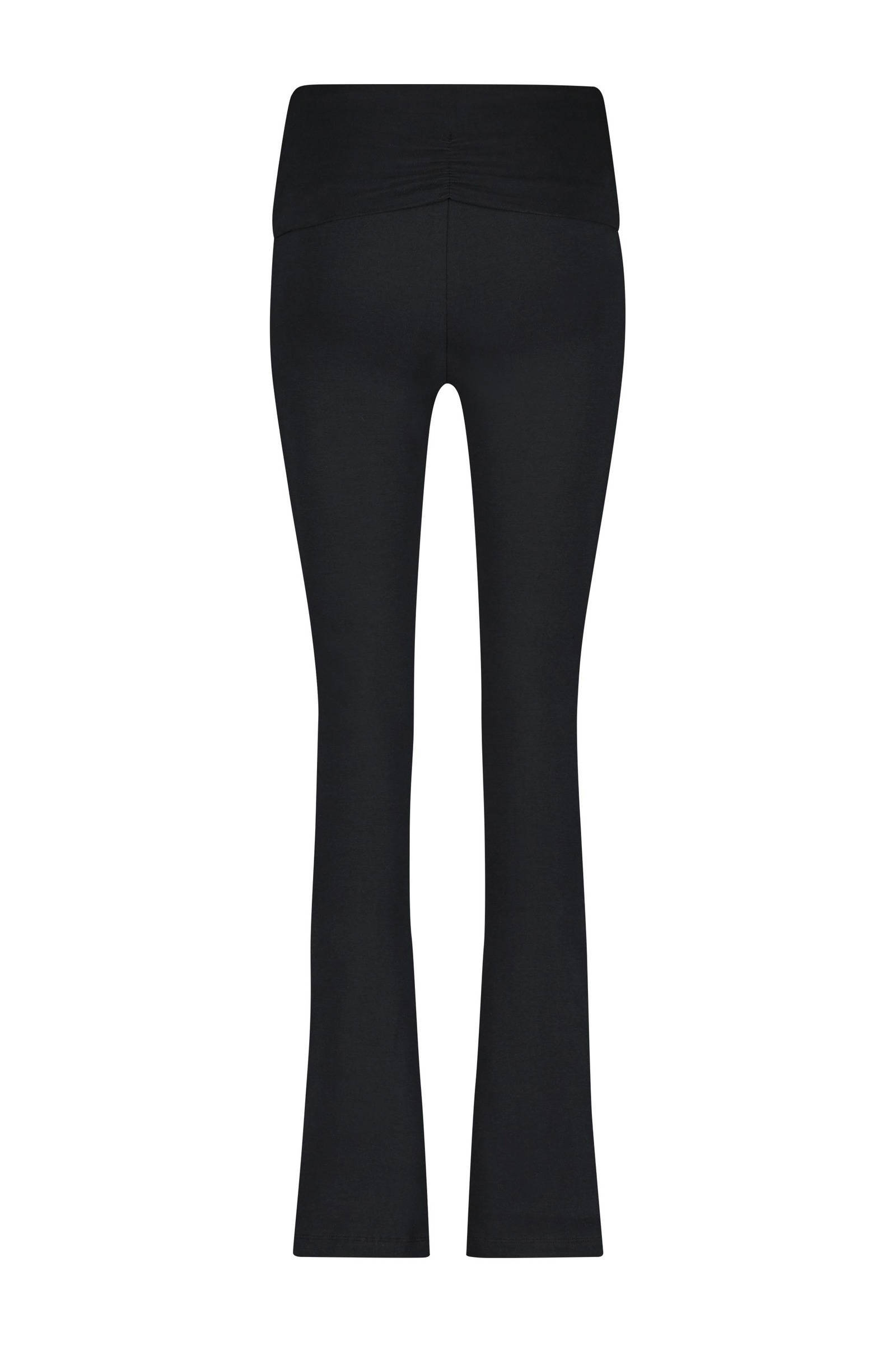 JINSHI Vrouwen Zomer Broek 3/4 Katoen Capri Broek Casual Yoga Sportbroek met Zakken, Zwart, XXL