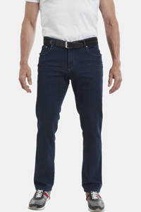 Jan Vanderstorm +FIT Collectie loose fit jeans  JOEL  Plus Size donkerblauw