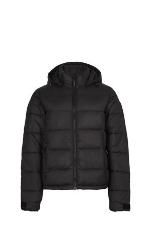 korte outdoor jas zwart