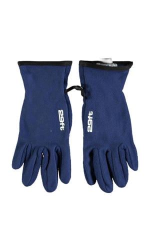 fleece handschoenen donkerblauw