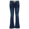 Moodstreet flared jeans donkerblauw