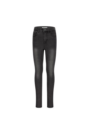 high waist skinny jeans NKFPOLLY grey denim