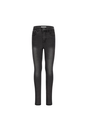 high waist skinny jeans NKFPOLLY grey denim